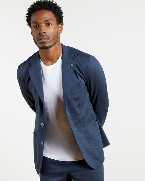 <P>Linen Blend Blazer</P>
